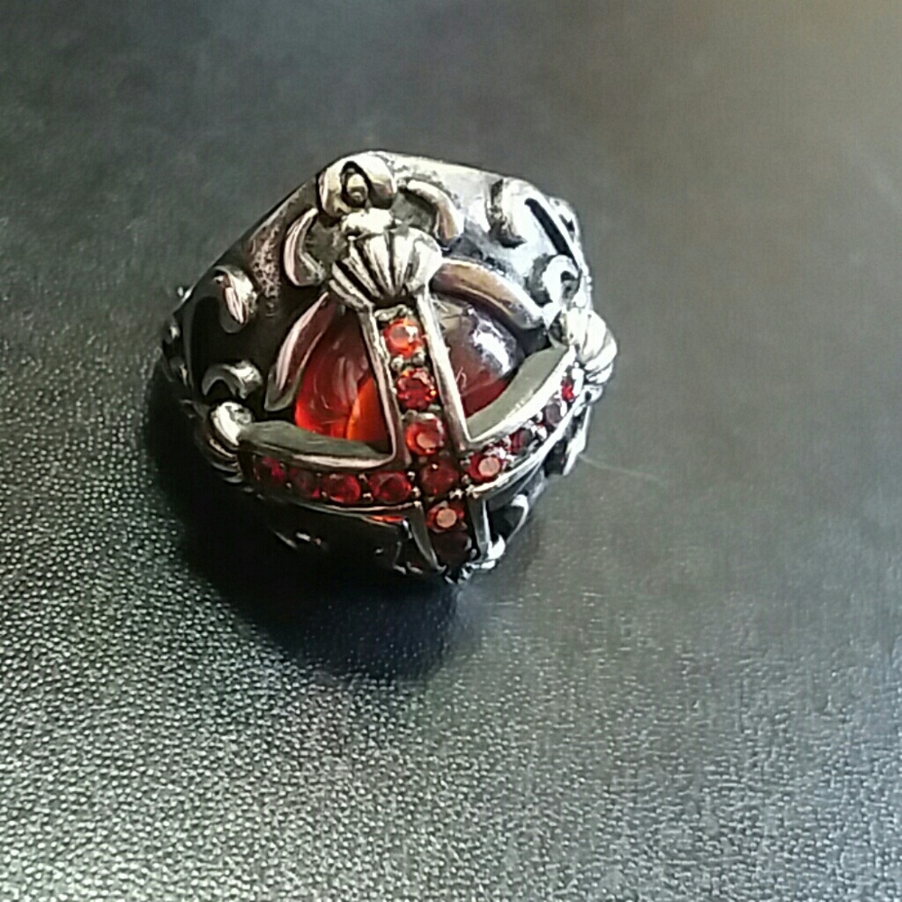 🇬🇪Stainless Steel Knights Templar Cross Ring